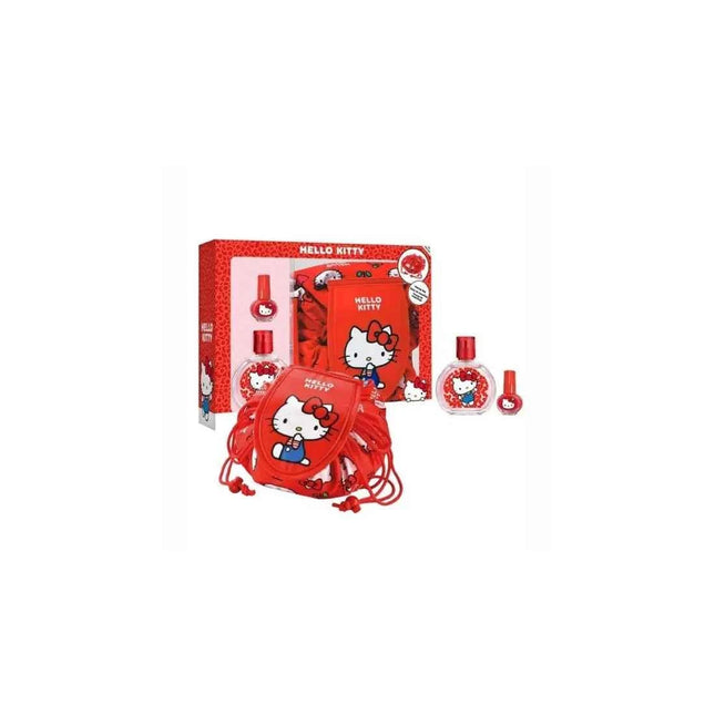 Cartoon Est Hello Kity – Eau de Toilette Unisex 50 ml Bolsa Maquillaje Esmalte U As