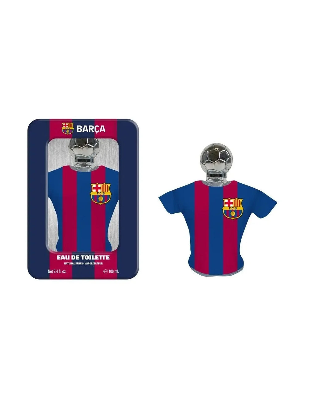 FC Barcelona Air-Val Fcb Lata Metalica Edt100 Camiset for Men