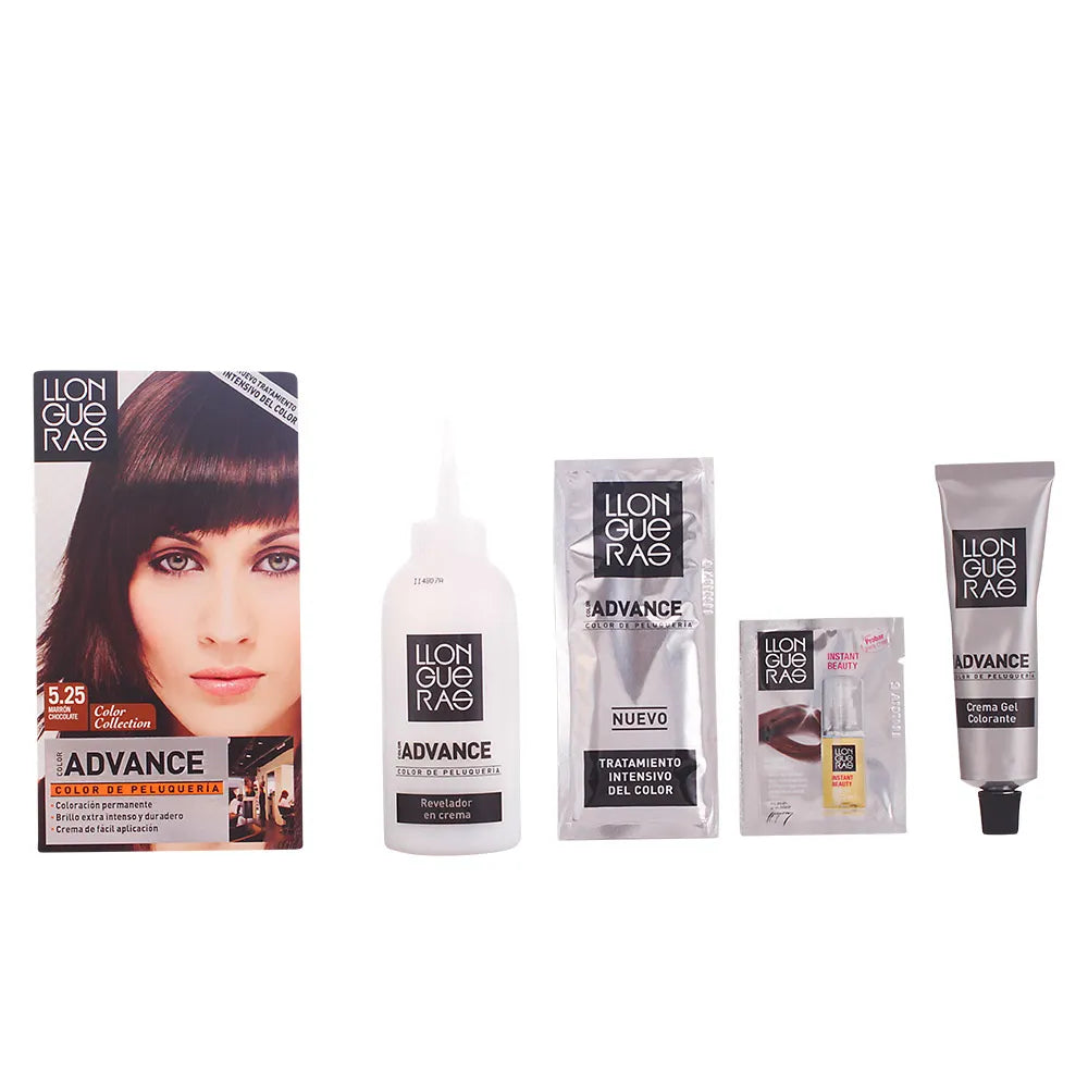 Llongueras Color Advance Hair Colour 5,25 Brown Chocolate Unisex
