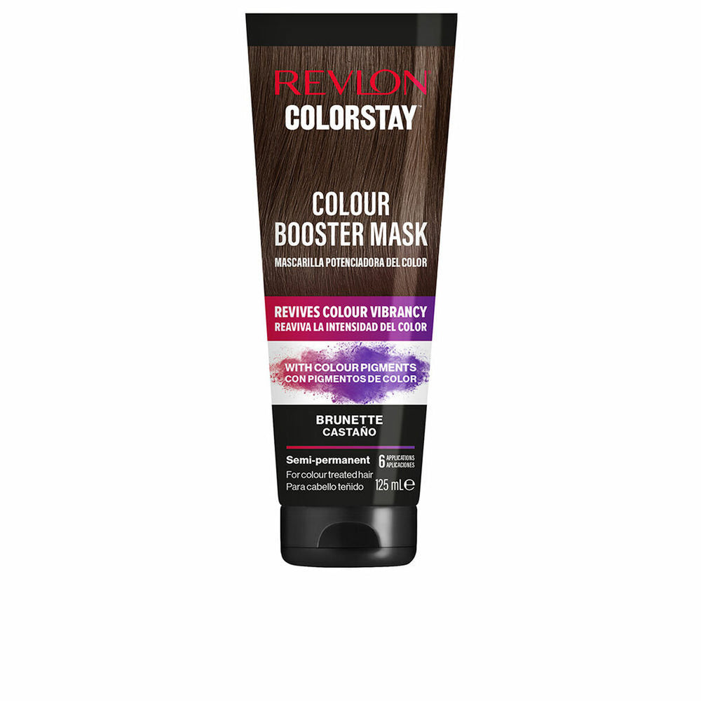 Revlon Colorstay Mascarilla Potenciadora Del Color Brown Unisex, 125 ml