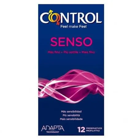 Control Fino Senso Condoms, 12 Units