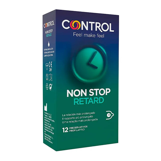 Control Non Stop Condoms, 12 Units