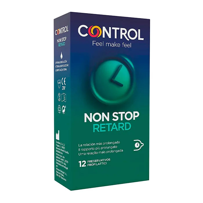 Control Non Stop Condoms, 12 Units