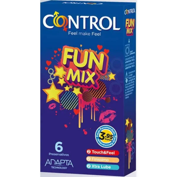 Control Feel Fun Mix, 6 Units