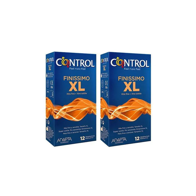 Control Condoms Finissimo XL Pack 12+, 12 Units