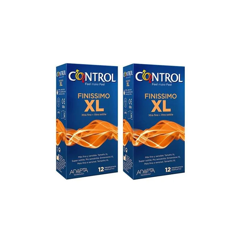 Control Condoms Finissimo XL Pack 12+, 12 Units
