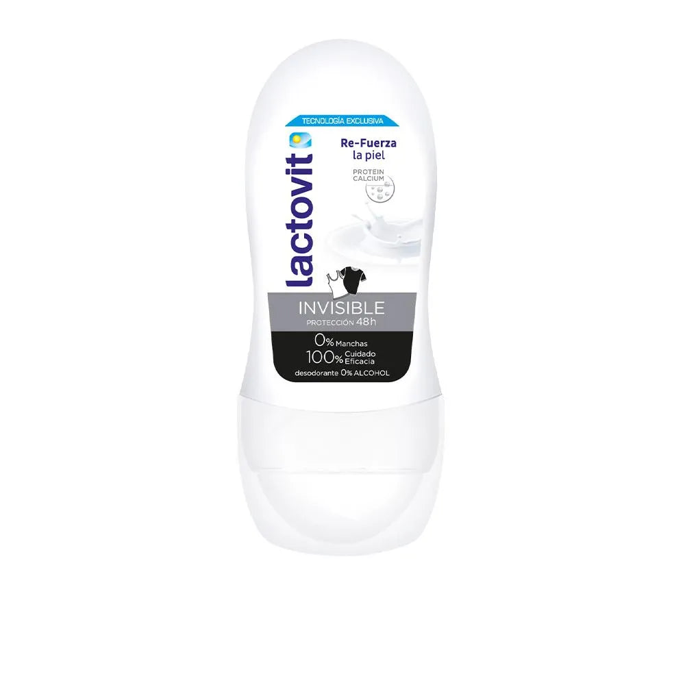 Lactovit Invisible – Deodorant Roll On Unisex, 50 ml