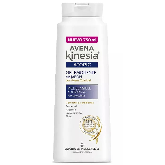 Avena Kinesia Atopic Soap Free Emollient – Gel Unisex, 750 ml