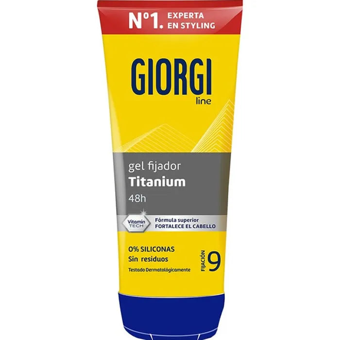 Giorgi LINE Titanium Stilyng – Gel Unisex, 170 ml