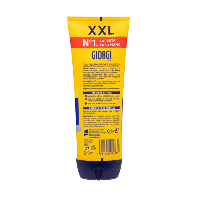 Giorgi LINE Extrafuerte – Gel Fijador N3 Unisex, 240 ml