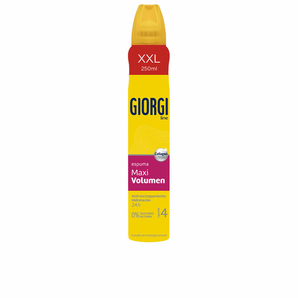 Giorgi LINE Maxi-Volumen Espuma Fijadora N4 Unisex, 250 ml