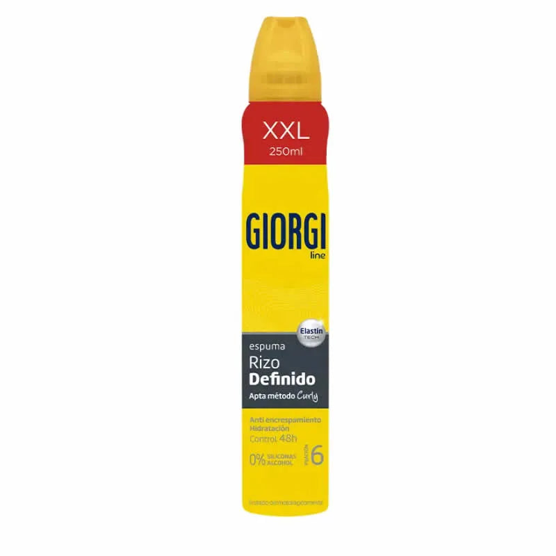 Giorgi LINE Defined Curl Mousse Suitable for Curly Method Unisex, 250 ml