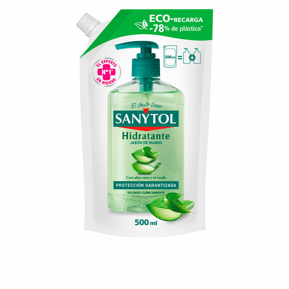 Sanytol Recambio Jabón Antibacteriano Hidratante Unisex, 500 ml