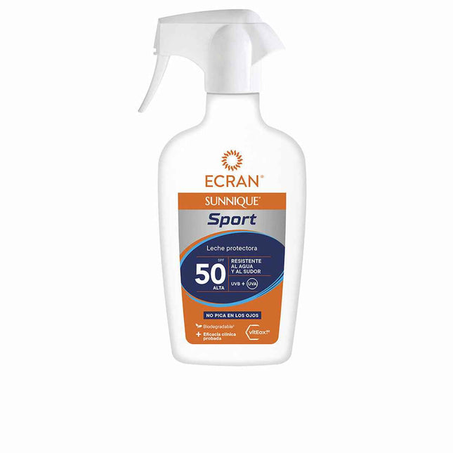 Ecran Sunnique Sport Leche Protect Spf50 Pistola Unisex, 270 ml
