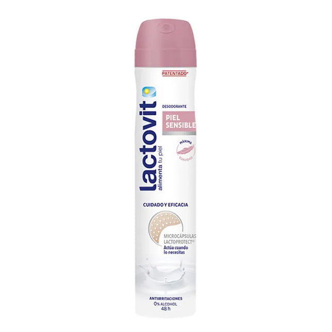 Lactovit Deodorant Sensitive – Spray Unisex, 200 ml