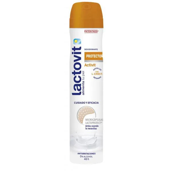 Lactovit Activit Probiotic-L 0 Desodorante – Spray Unisex, 200 ml