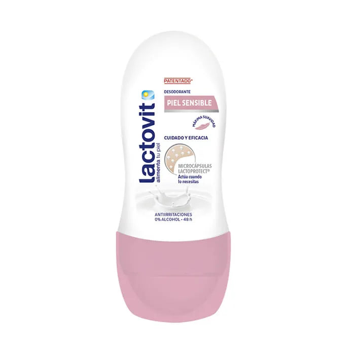 Lactovit Sensitive – Deodorant Roll On Unisex, 50 ml
