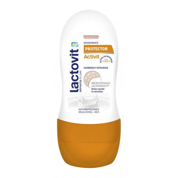 Lactovit Activit Protector Desodorante Roll-On Unisex, 50 ml