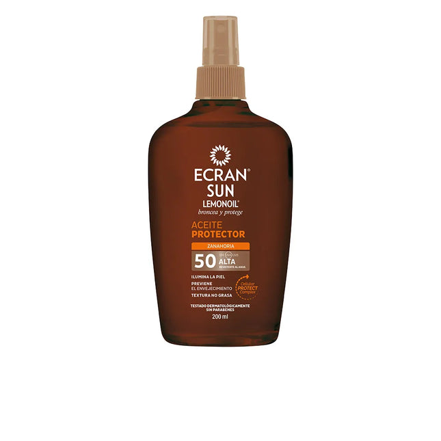 Ecran Sun Lemonoil Oil – Spray Spf50 Unisex, 200 ml