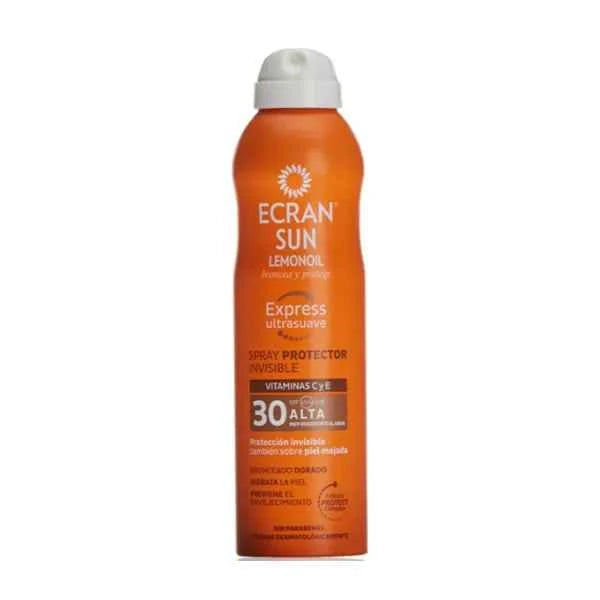 Ecran Sun Lemonoil Protect Invisible – Spray Spf30 Unisex, 250 ml