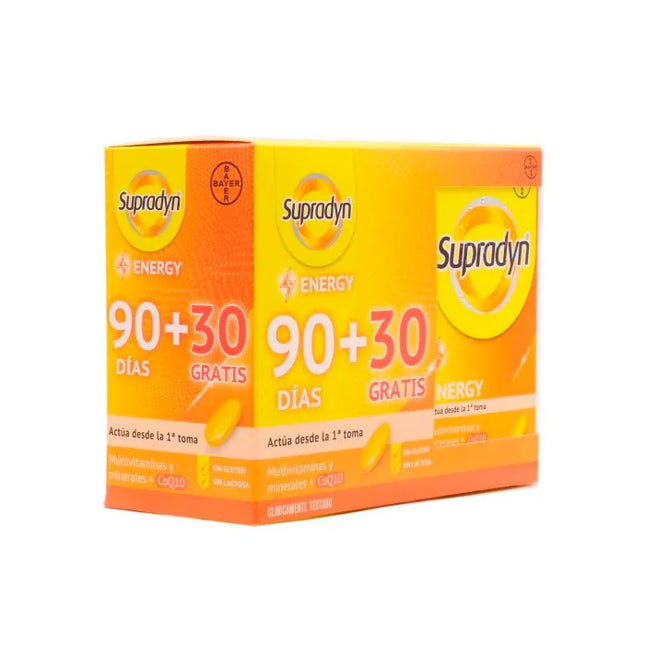 Supradyn Energy 90 tablets + Gift of, 30 tablets
