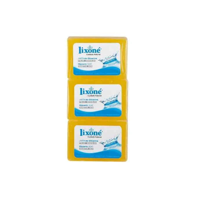 Lixoné Glycerin Soap Sensitive Skin Unisex, 3x125 g