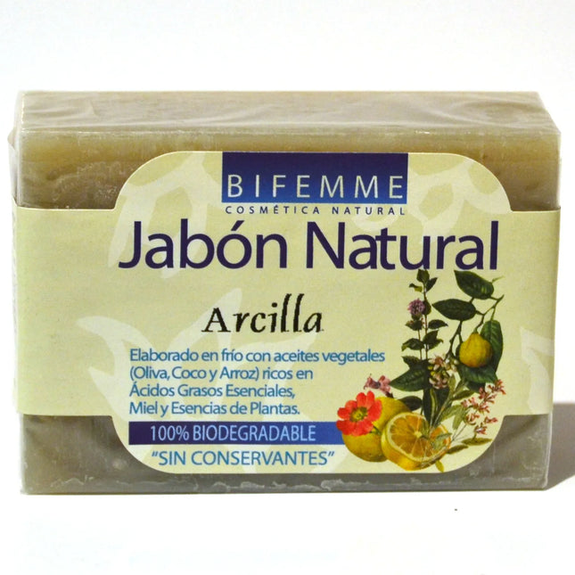 Ynsadiet Jabon Natural Arcilla, 100 g
