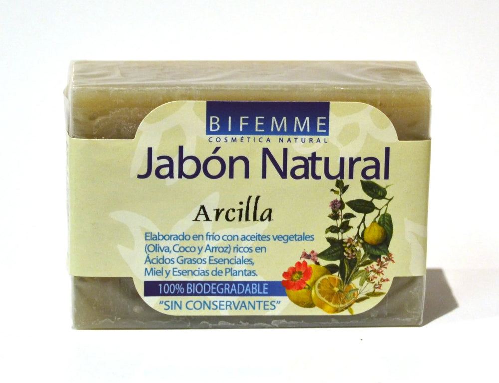 Ynsadiet Jabon Natural Arcilla, 100 g