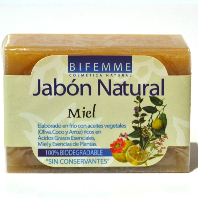 Ynsadiet Jabon Natural Miel, 100 g