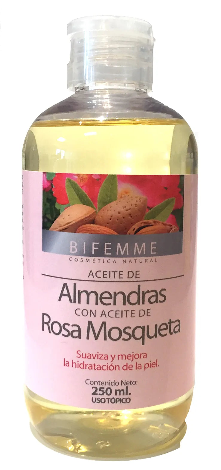 Ynsadiet Aceite Almendras Rosa Mosqueta, 250 ml
