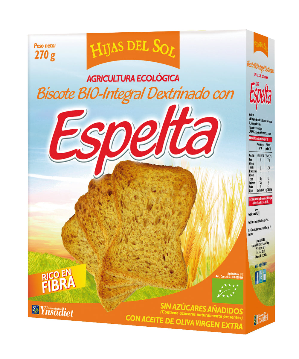 Ynsadiet Pan Dextrinado Bio Espelta, 270 g