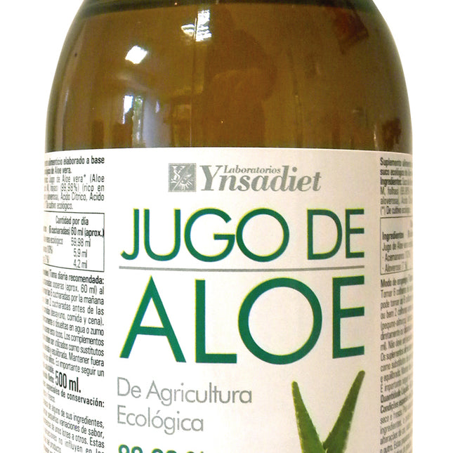 Ynsadiet Jugo Aloe Vera Bio, 500 ml