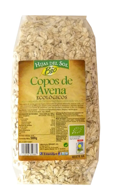 Ynsadiet Copos Avena, 500 g
