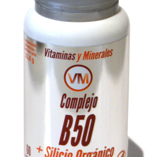 Ynsadiet Complejo B 50 Silicio Organico 60 Caps