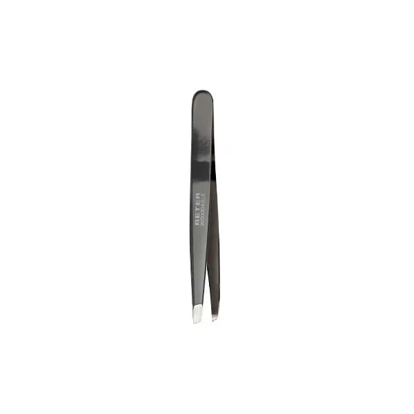 Beter Enamelled Stainless Steel Slanted Tip Tweezers Unisex