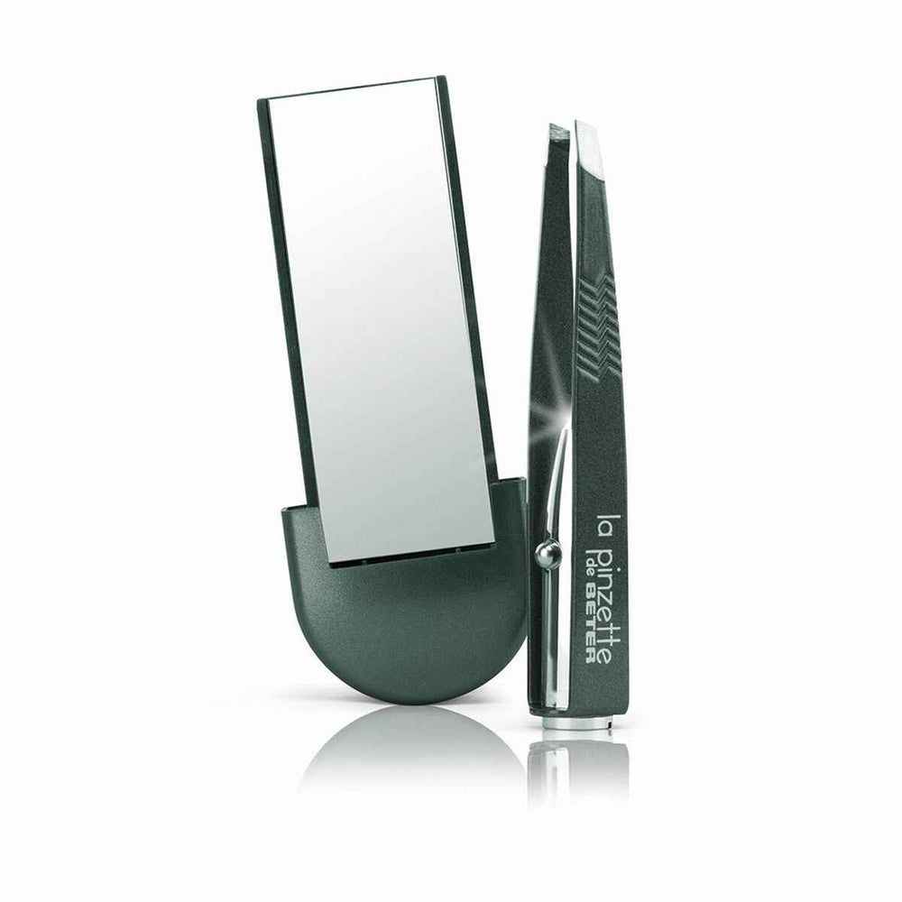 Beter La Pinzette Pinza De Depilar Con Luz y Espejo Gris Unisex