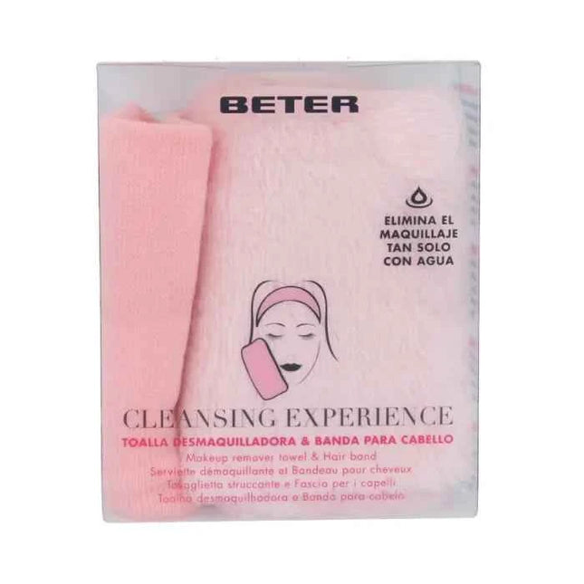 Beter Cleansing Experience Makeup Remover Towel & Hair Band Unisex