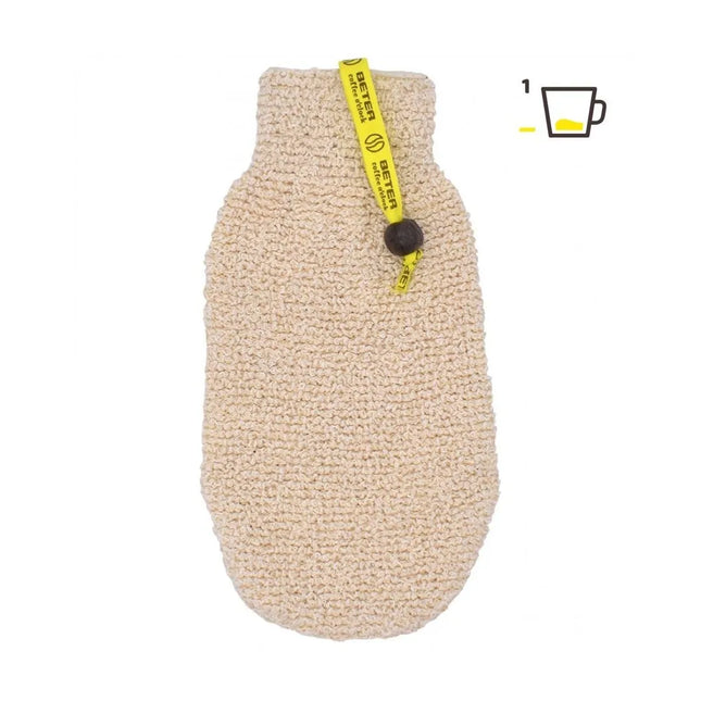 Beter Guante Masaje Coffee 22275 Unisex