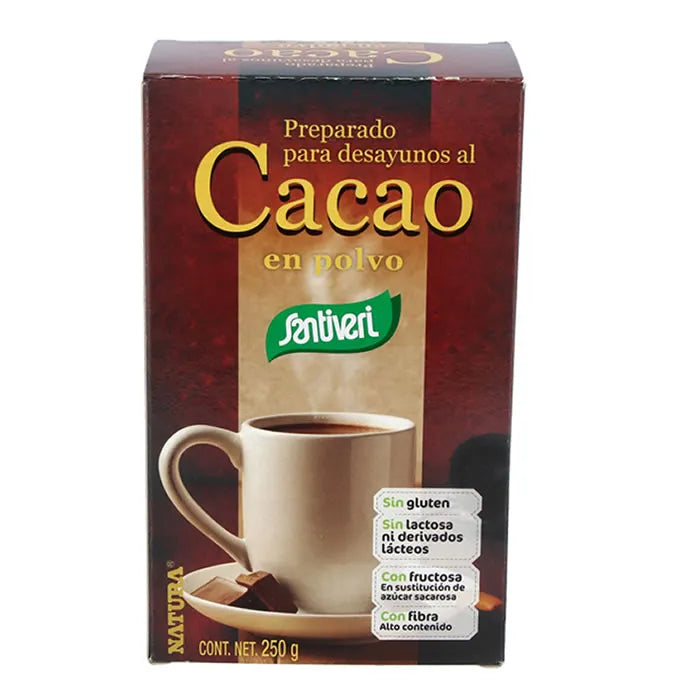 Santiveri Unsweetened Cocoa Powder, 250 g