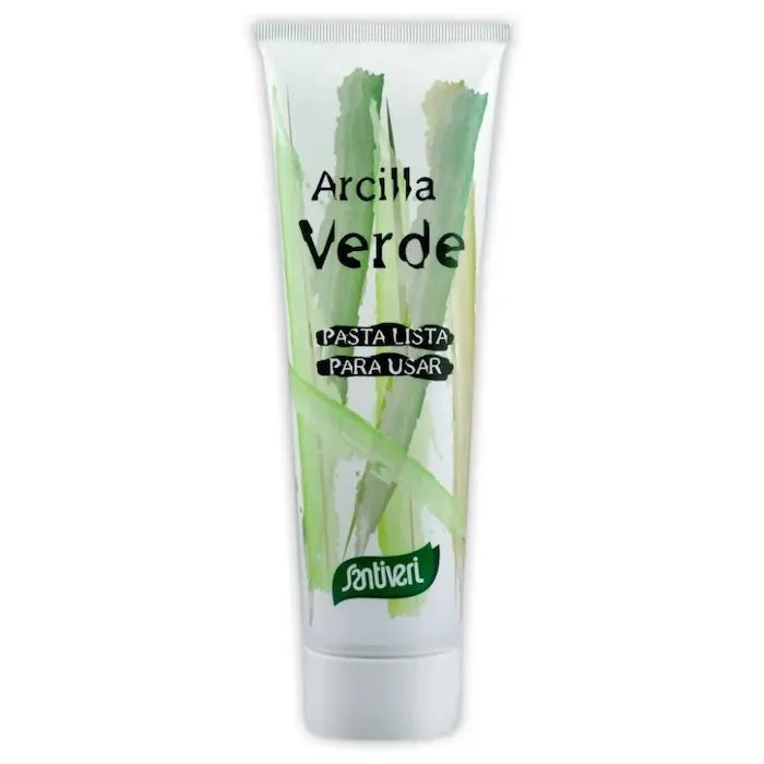 Santiveri Green Clay Paste Tube Unisex, 400 g