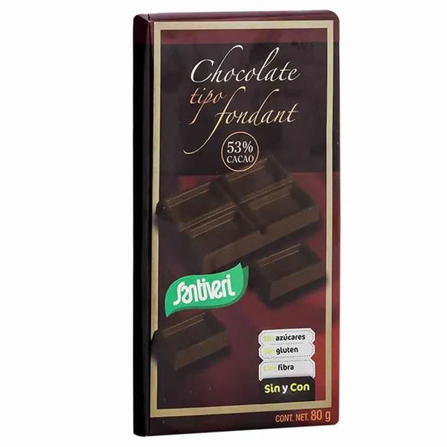 Santiveri Chocolate Fondant + Maltitol, 80 g