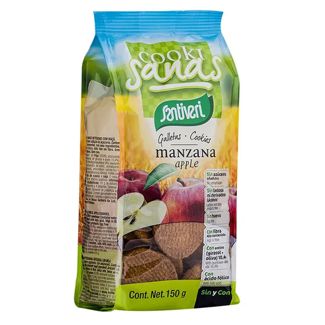 Santiveri Cookisanas Apple Biscuits, 150 g