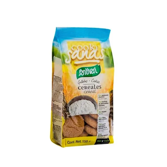 Santiveri Cookisanas Cereal Cookies, 150 g