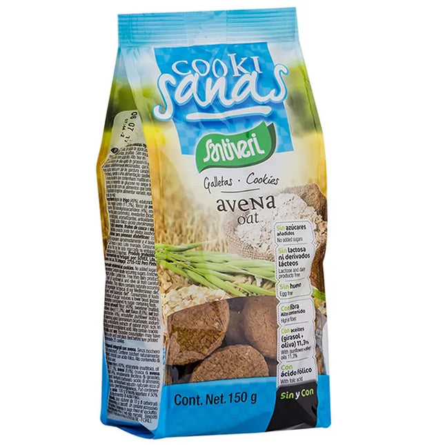 Santiveri Cookisanas Oatmeal Cookies, 150 g