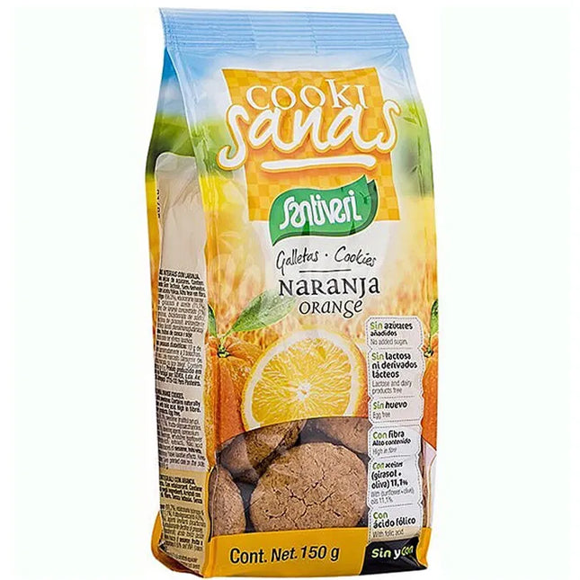 Santiveri Cookisanas Orange Cookies, 150 g