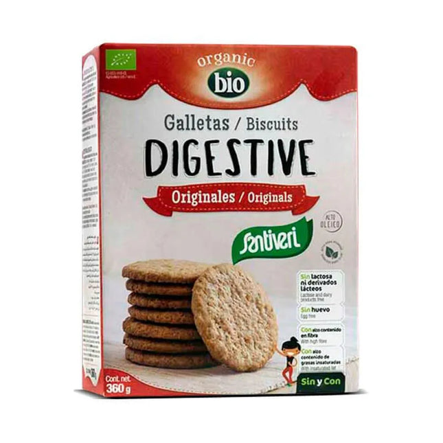 Santiveri Original Digestive Biscuits Bio, 360 g