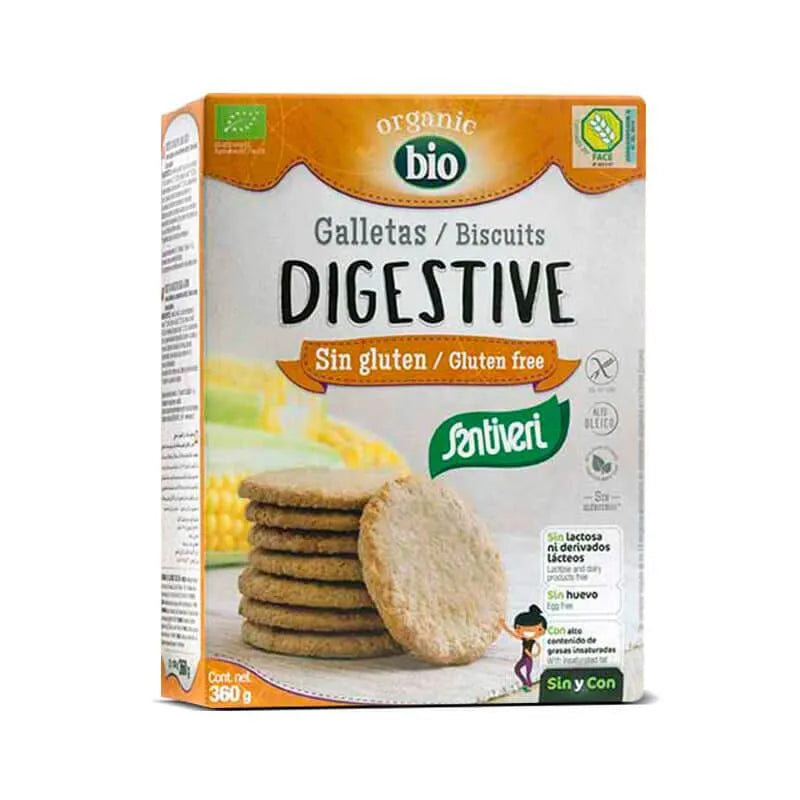 Santiveri Digestive Biscuits Gluten Free, 360 g