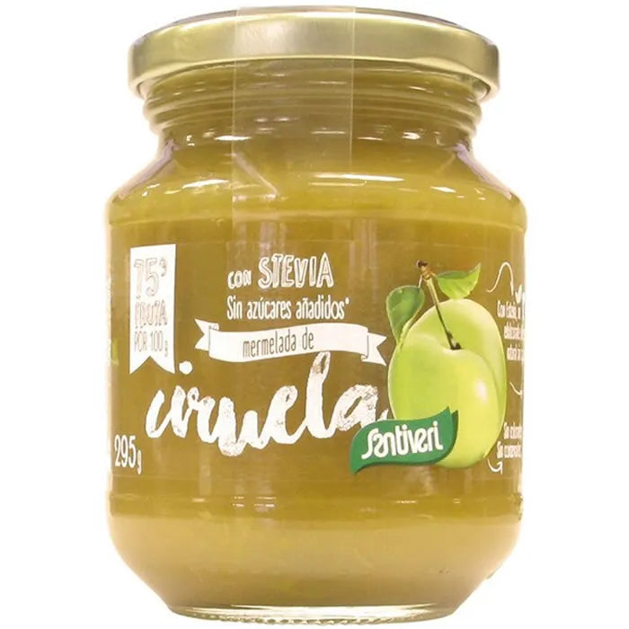 Santiveri Plum Jam With Stevia, 295 g