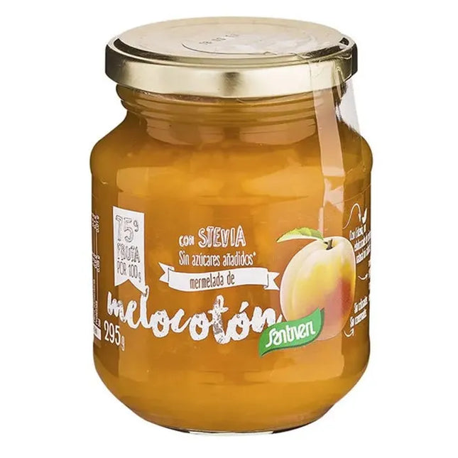 Santiveri Peach Jam With Stevia, 295 g