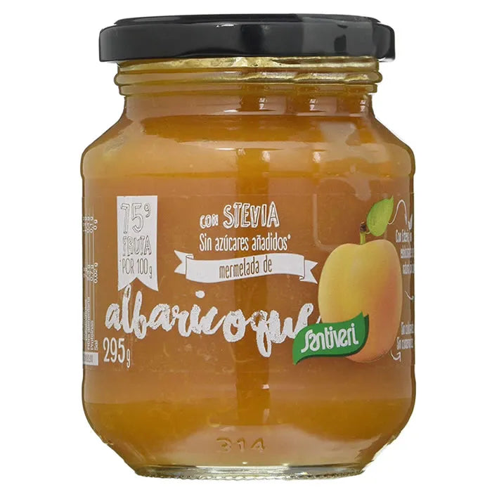 Santiveri Apricot Jam With Stevia, 295 g